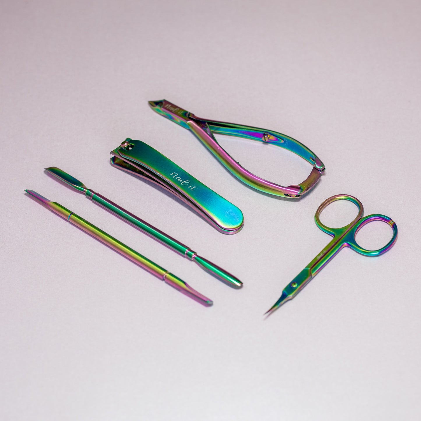 Nail it Rainbow Tool Collection