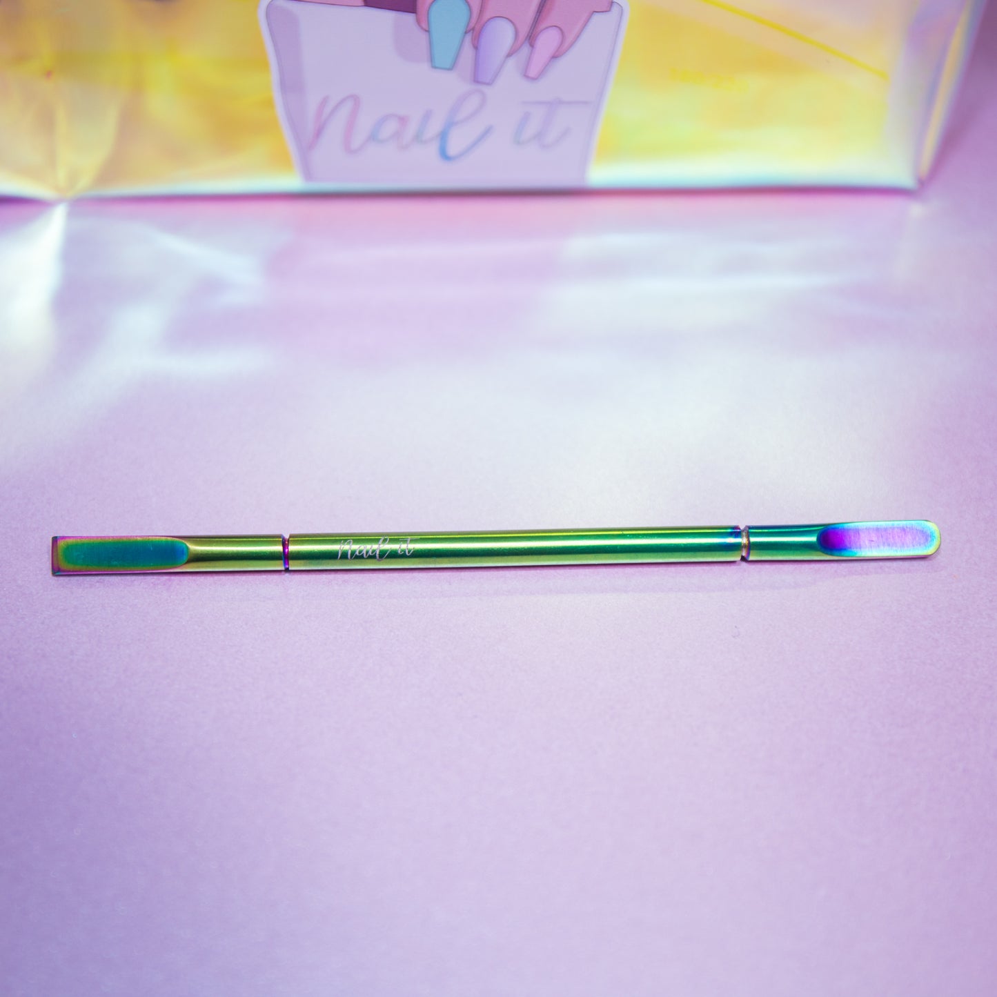 Nail it Rainbow Cuticle Knife